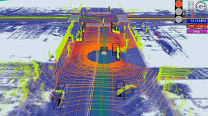 LiDAR sensor en vehículo autónomo